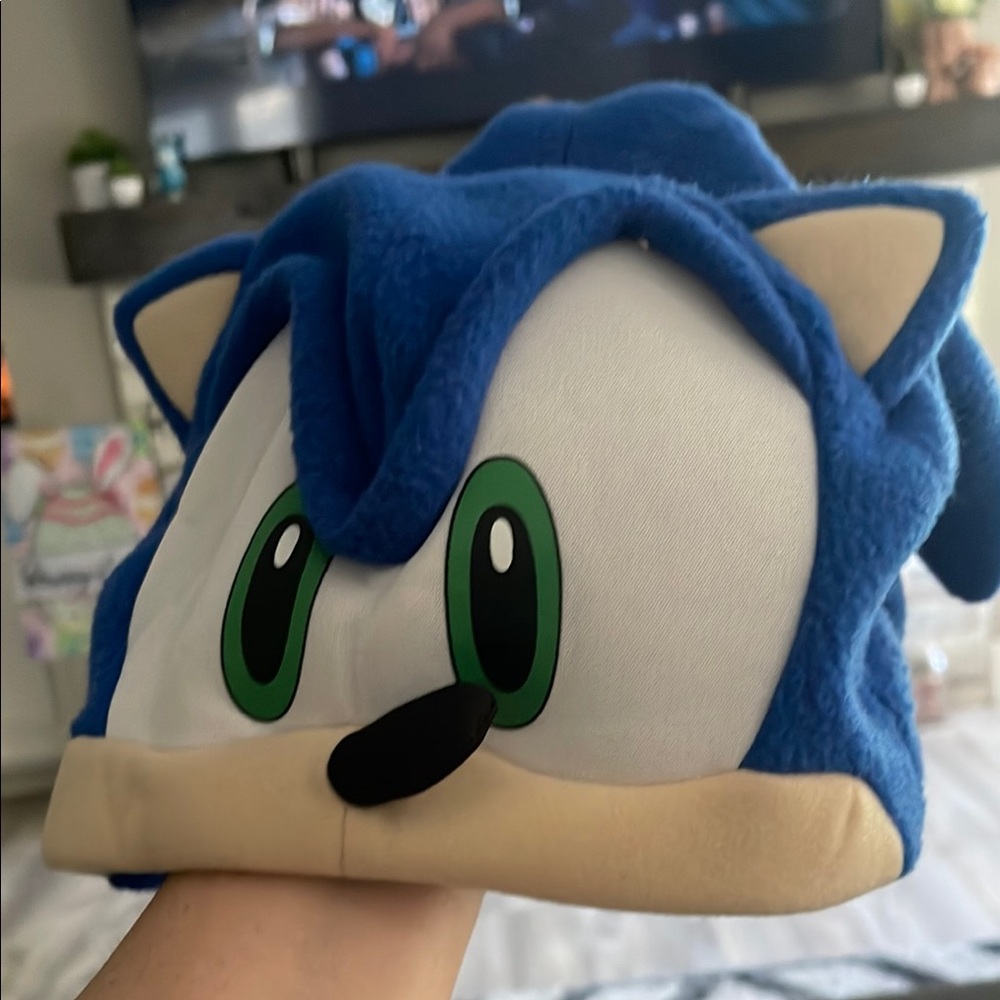 Blue Sonic the Hedgehog Kids Hat- beanie
